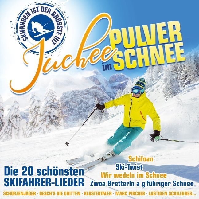 Produktbild: Juchee im Pulverschnee-20 sch&ouml;ne Skifahrer-Lieder