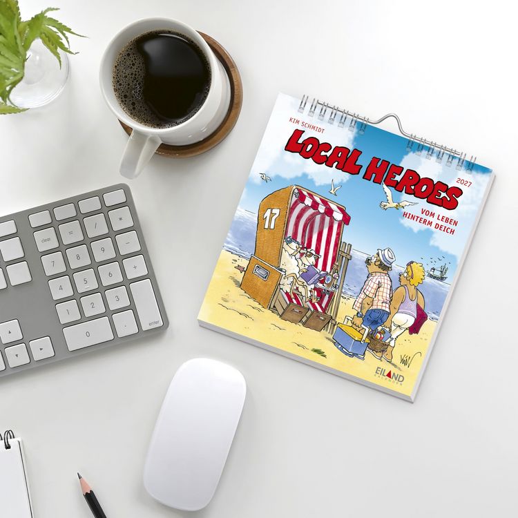 Produktbild: Local Heroes Postkartenkalender 2027 - Vom Leben hinter&acute;m Deich