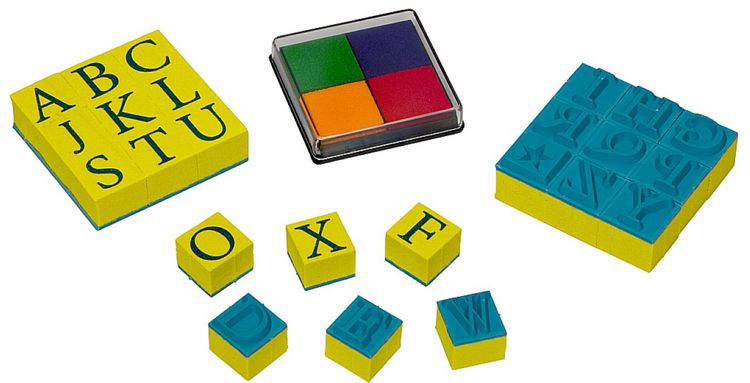 Produktbild: Stempel-ABC - Bunte Geschenke