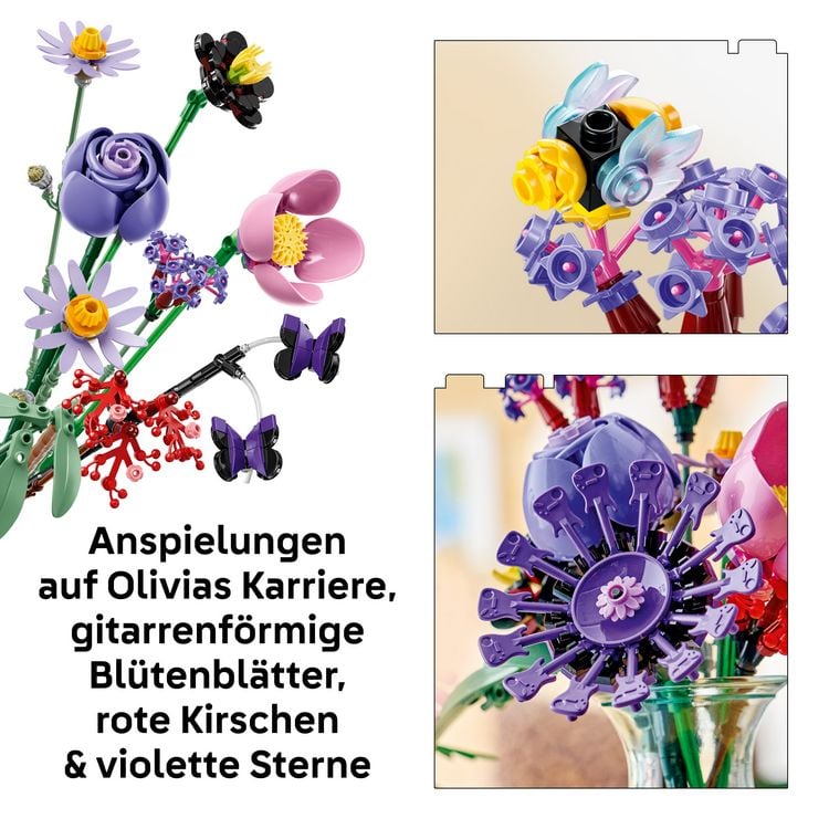 Produktbild: LEGO Botanicals & LEGO Editions Olivia Rodrigos Blumenstrau&szlig; Set 11507