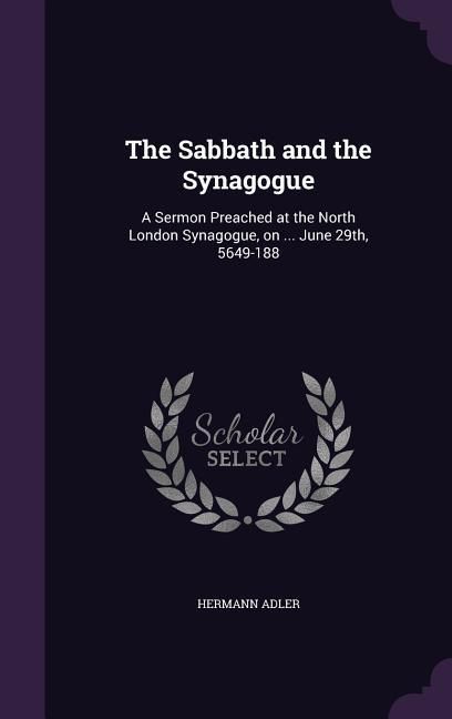 Produktbild: The Sabbath and the Synagogue