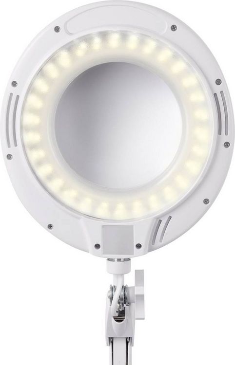 Produktbild: TOOLCRAFT TO-7567479 730lm 127mm (5 Zoll) Dimmbare LED-Lupenleuchte mit Klemme 8D 3X Vergr&ouml;&szlig;erungsfaktor=3.0 x 12.7cm 2021 Ener