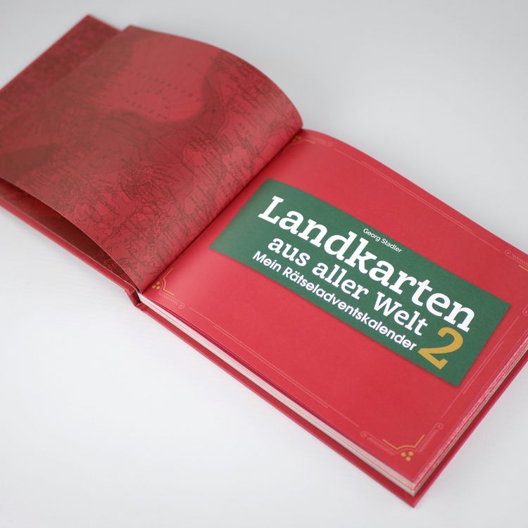 Produktbild: Landkarten aus aller Welt 2 &ndash; Mein R&auml;tseladventskalender