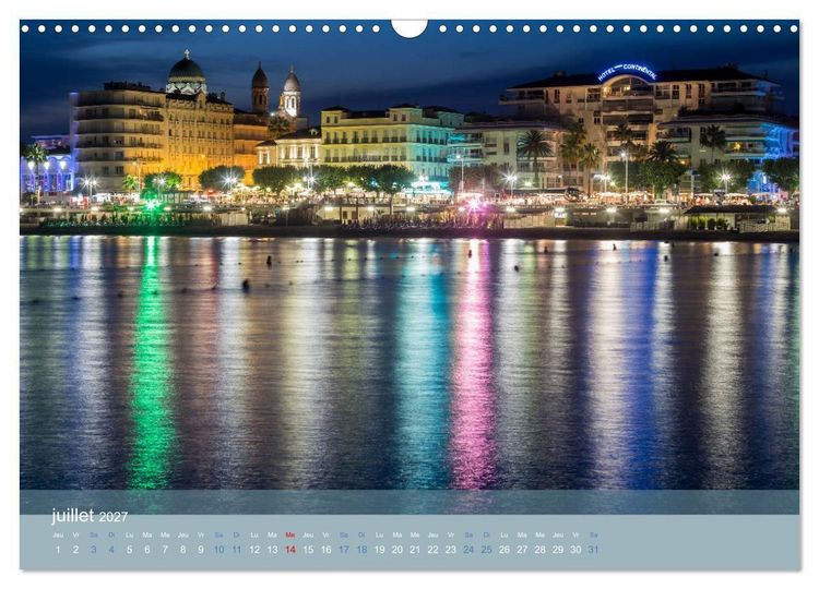 Produktbild: Littoral de la C&ocirc;te d'Azur (Calendrier mural 2027 DIN A3 vertical), CALVENDO calendrier mensuel