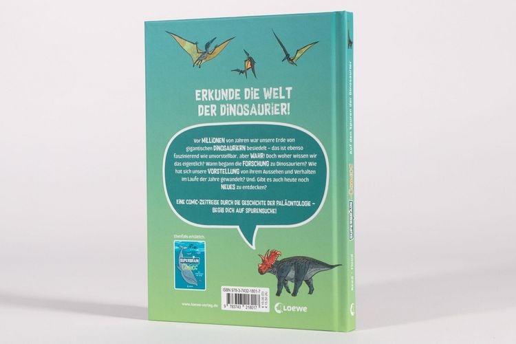 Produktbild: Superbrain-Comics - Auf den Spuren der Dinosaurier