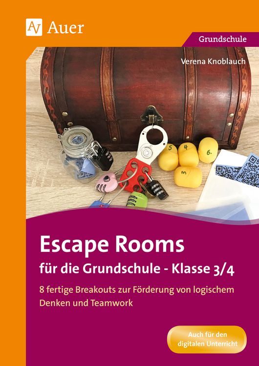 Produktbild: Escape Rooms f&uuml;r die Grundschule - Klasse 3/4