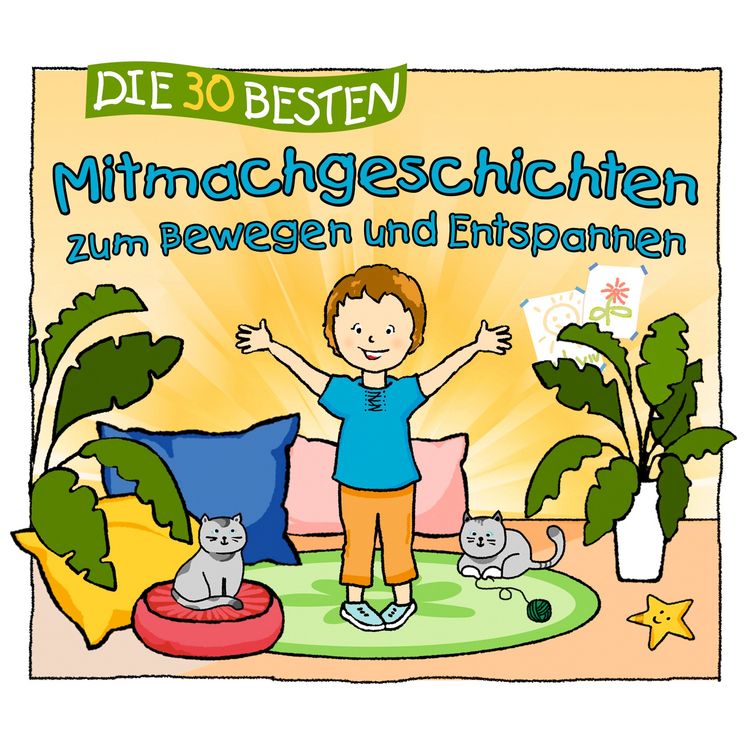 Produktbild: Die 30 besten Mitmachgeschichten zum Bewegen und Entspannen