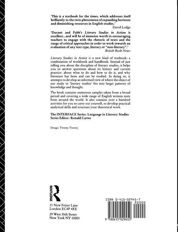 Produktbild: Literary Studies in Action