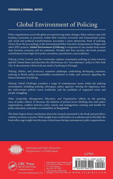 Produktbild: Global Environment of Policing