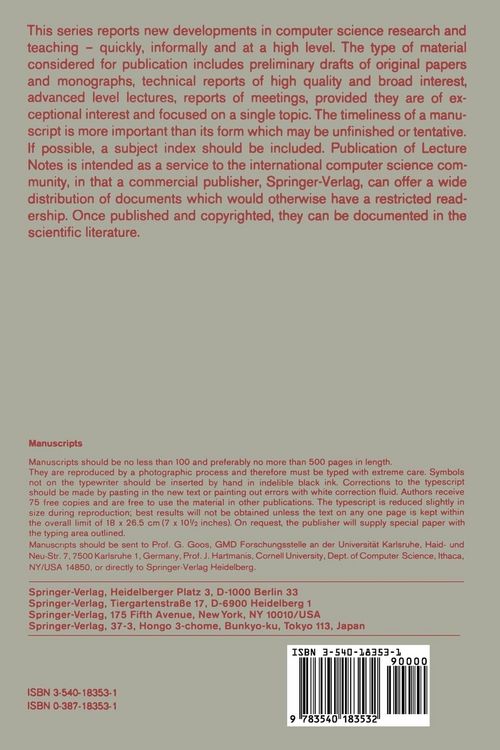 Produktbild: ECOOP '87. European Conference on Object-Oriented Programming