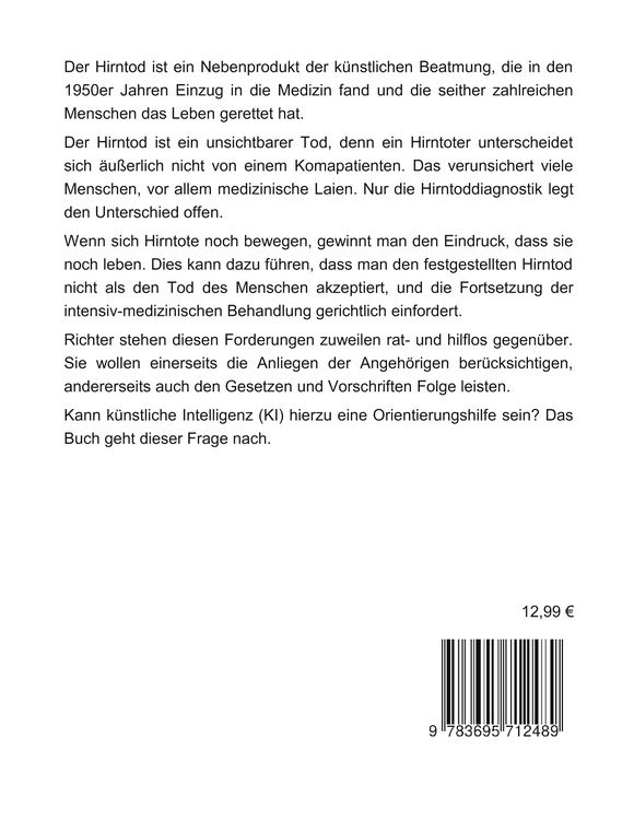 Produktbild: Hirntod vor Gericht