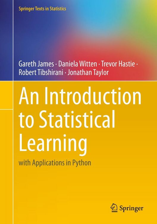 Produktbild: An Introduction to Statistical Learning