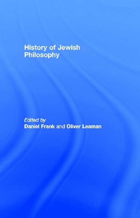 Produktbild: History of Jewish Philosophy