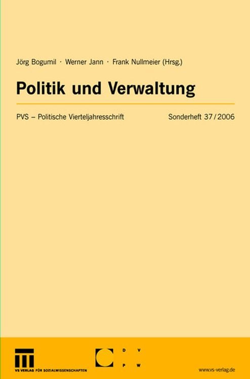Bild vom Artikel Politik und Verwaltung vom Autor Michael Kreile