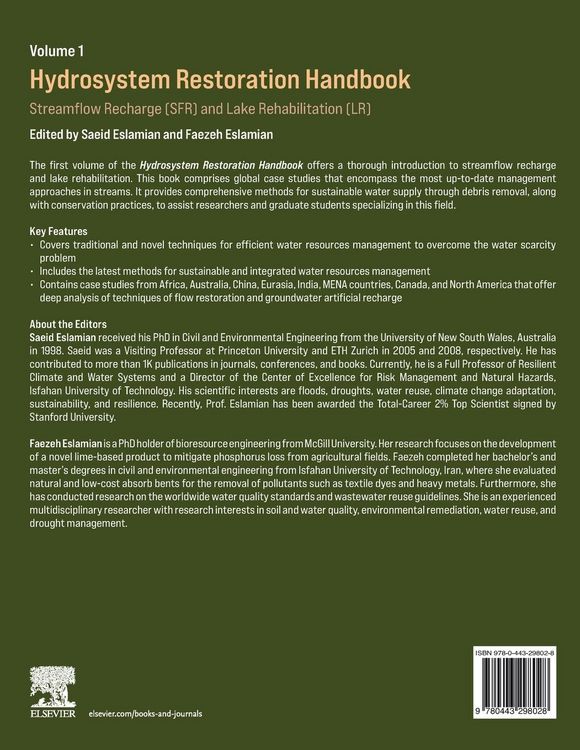 Produktbild: Hydrosystem Restoration Handbook
