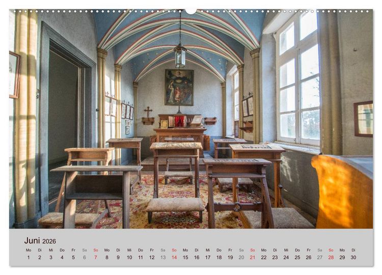 Produktbild: Lost Places - Sch&ouml;nheit des Verfalls (hochwertiger Premium Wandkalender 2026 DIN A2 quer), Kunstdruck in Hochglanz