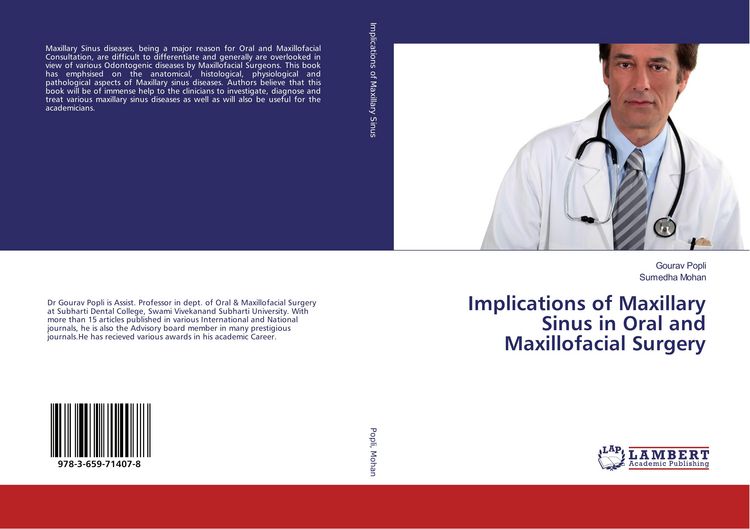 Produktbild: Implications of Maxillary Sinus in Oral and Maxillofacial Surgery