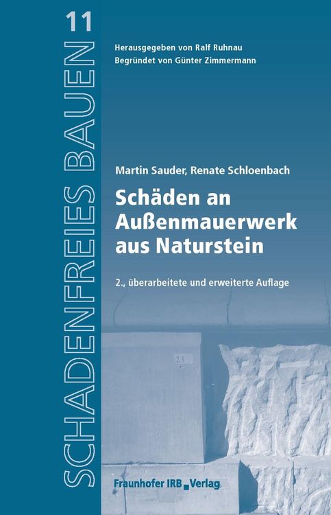 Produktbild: Sch&auml;den an Au&szlig;enmauerwerk aus Naturstein.