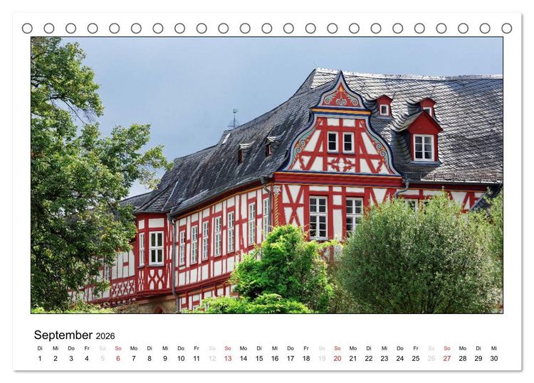 Produktbild: Idstein im Taunus (Tischkalender 2026 DIN A5 quer), CALVENDO Monatskalender