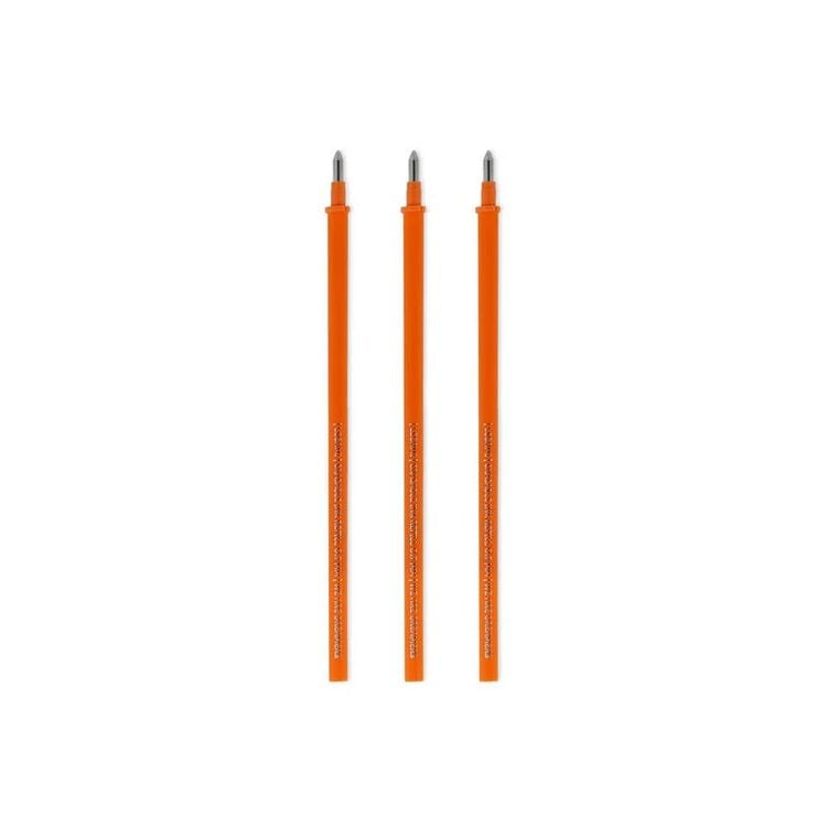 Produktbild: Legami 3x Ersatzmine für löschbaren Gelstift - Orange