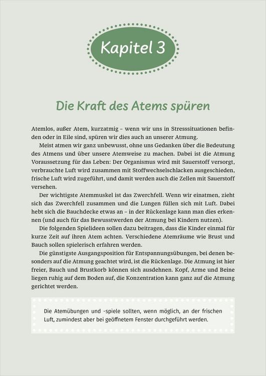 Produktbild: Entspannung erleben in der Kita