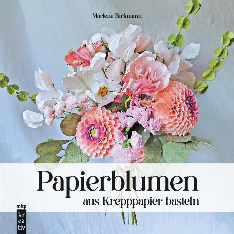 Produktbild: Papierblumen aus Krepppapier basteln