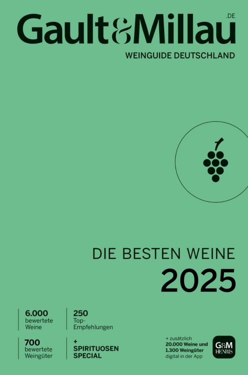 Produktbild: Gault&Millau Weinguide Deutschland &ndash; Die besten Weine 2025