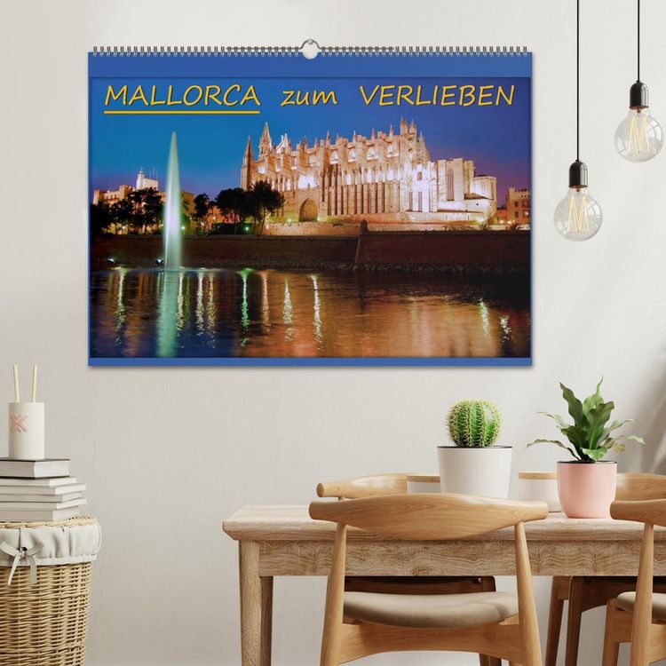 Produktbild: MALLORCA zum VERLIEBEN (Wandkalender 2026 DIN A2 quer), CALVENDO Monatskalender
