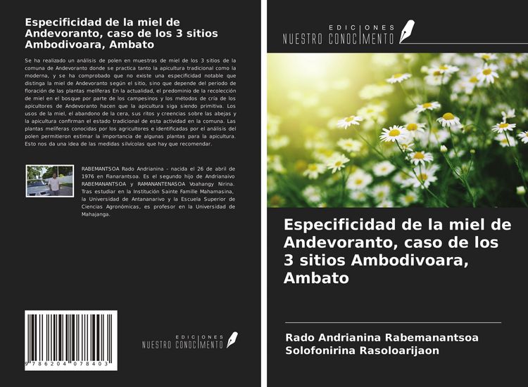 Produktbild: Especificidad de la miel de Andevoranto, caso de los 3 sitios Ambodivoara, Ambato