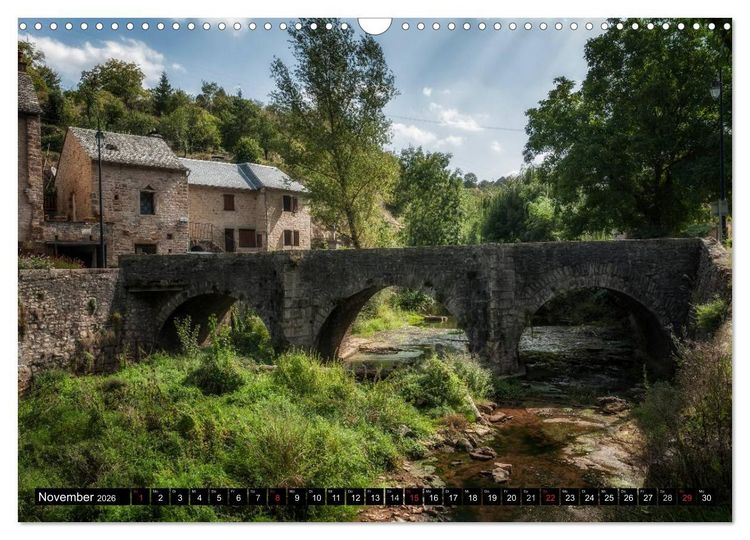 Produktbild: Unterwegs im D&eacute;partement Aveyron (Wandkalender 2026 DIN A3 quer), CALVENDO Monatskalender