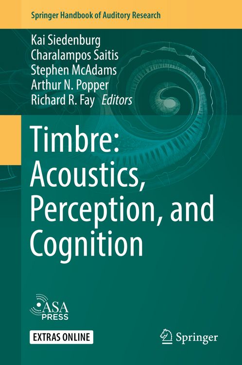 Produktbild: Timbre: Acoustics, Perception, and Cognition