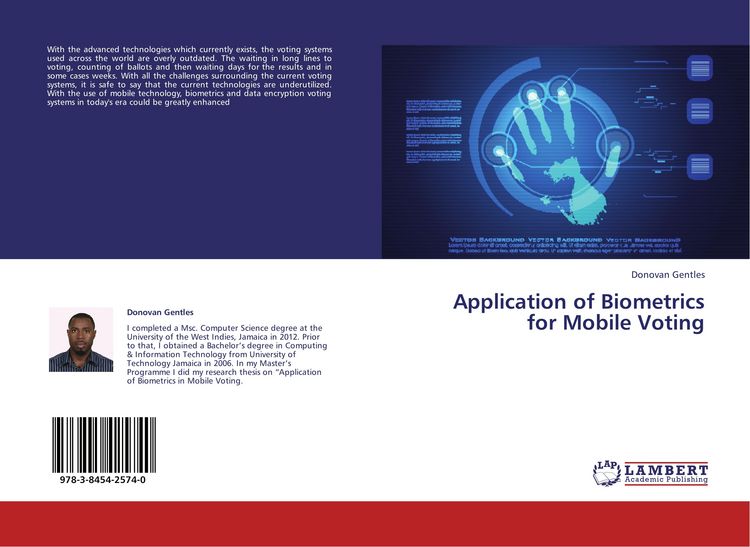 Produktbild: Application of Biometrics for Mobile Voting
