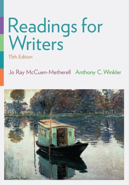 Produktbild: Readings for Writers (with 2016 MLA Update Card)