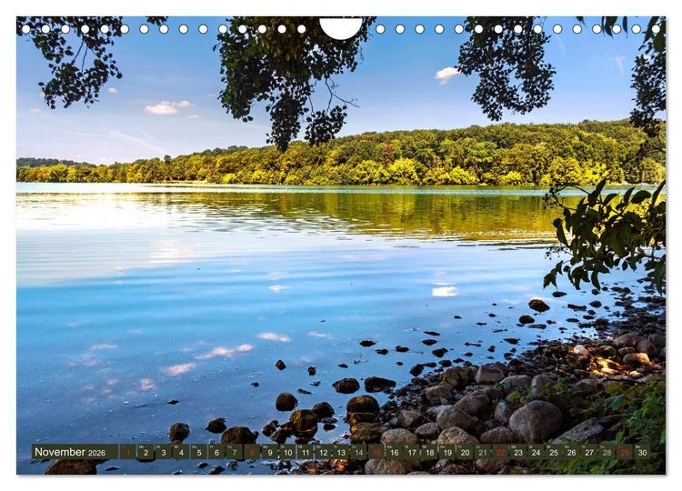 Produktbild: Holsteinische Schweiz - F&uuml;nf-Seen-Landschaft (Wandkalender 2026 DIN A4 quer), CALVENDO Monatskalender