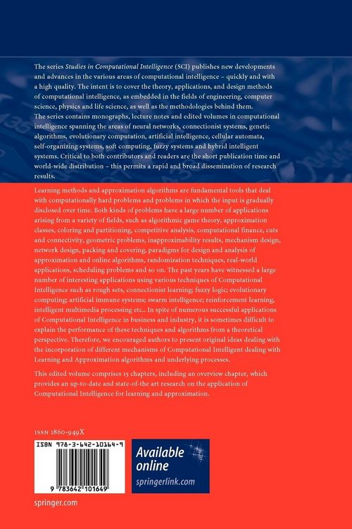 Produktbild: Foundations of Computational Intelligence