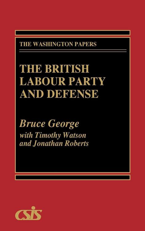 Produktbild: The British Labour Party and Defense