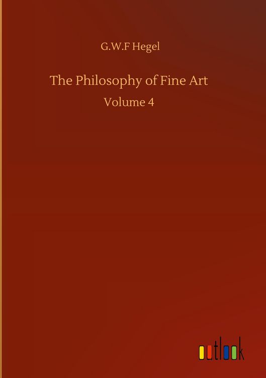 Produktbild: The Philosophy of Fine Art