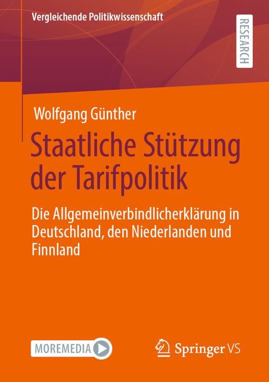 Produktbild: Staatliche Stützung der Tarifpolitik