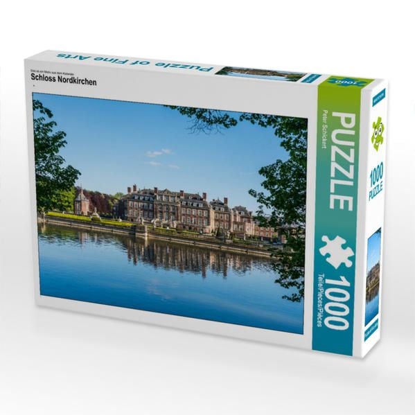 Produktbild: CALVENDO Puzzle Schloss Nordkirchen | 1000 Teile Lege-Gr&ouml;&szlig;e 64x48cm Foto-Puzzle f&uuml;r gl&uuml;ckliche Stunden