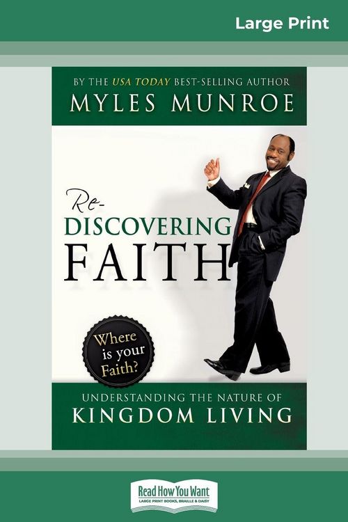 Produktbild: Rediscovering Faith Trade Paper (16pt Large Print Edition)