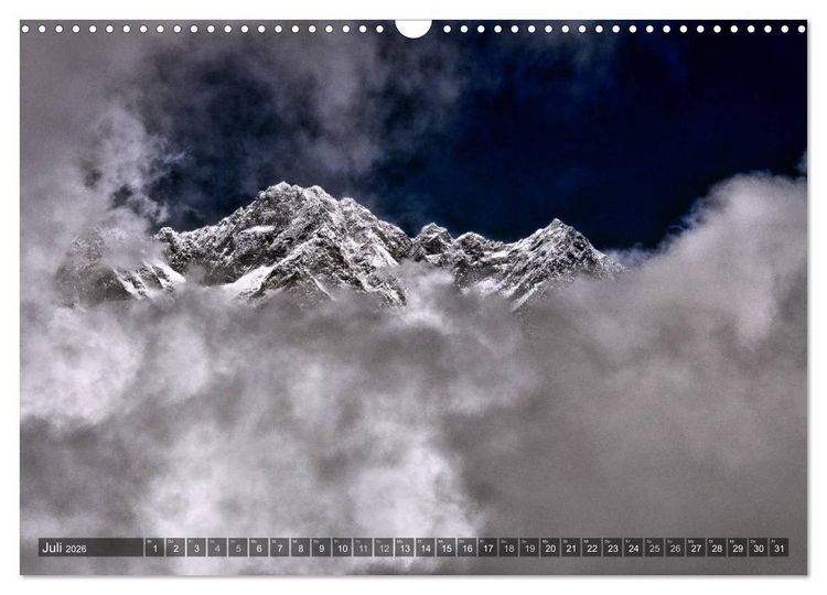Produktbild: Himalaya - Gipfel des Sagarmatha Nationalparks (Wandkalender 2026 DIN A3 quer), CALVENDO Monatskalender