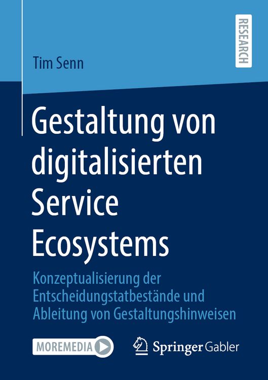 Produktbild: Gestaltung von digitalisierten Service Ecosystems