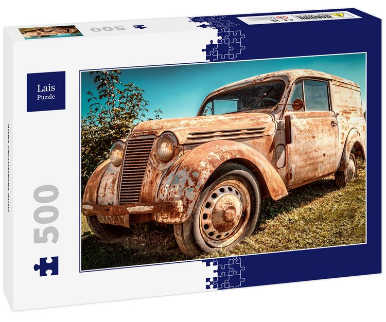 Produktbild: Lais Puzzle Altes verrostetes Auto 500 Teile