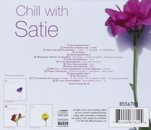 Produktbild: Chill with Satie, 1 Audio-CD