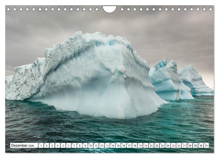 Produktbild: Faszination Antarktis (Wandkalender 2026 DIN A4 quer), CALVENDO Monatskalender