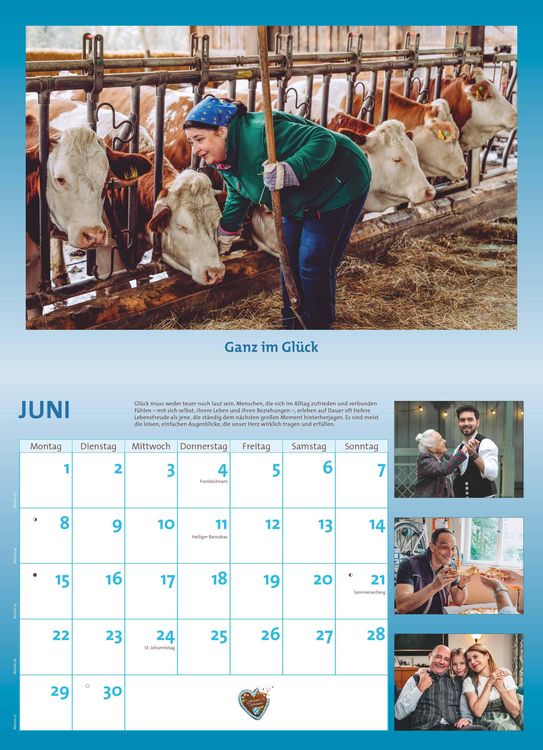 Produktbild: Dahoam is Dahoam 2026 - Broschürenkalender - Wandkalender - mit Jahresplaner - Format 42 x 29 cm