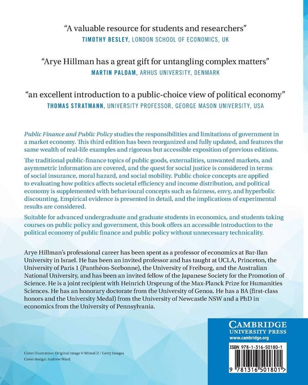 Produktbild: Public Finance and Public Policy