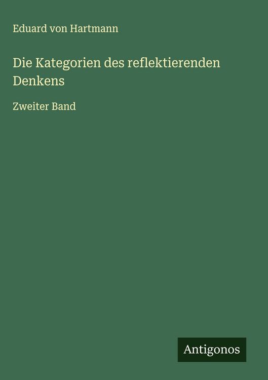 Produktbild: Die Kategorien des reflektierenden Denkens