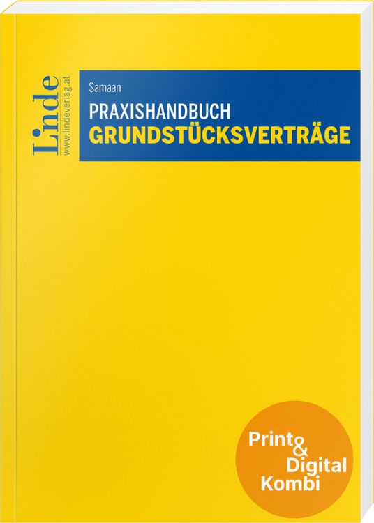 Produktbild: Praxishandbuch Grundst&uuml;cksvertr&auml;ge (Kombi Print&digital)