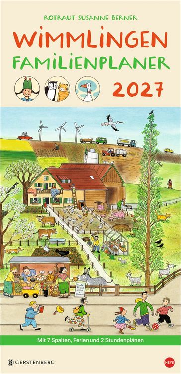 Produktbild: R.S. Berner Wimmlingen Mega-Familienplaner 2027